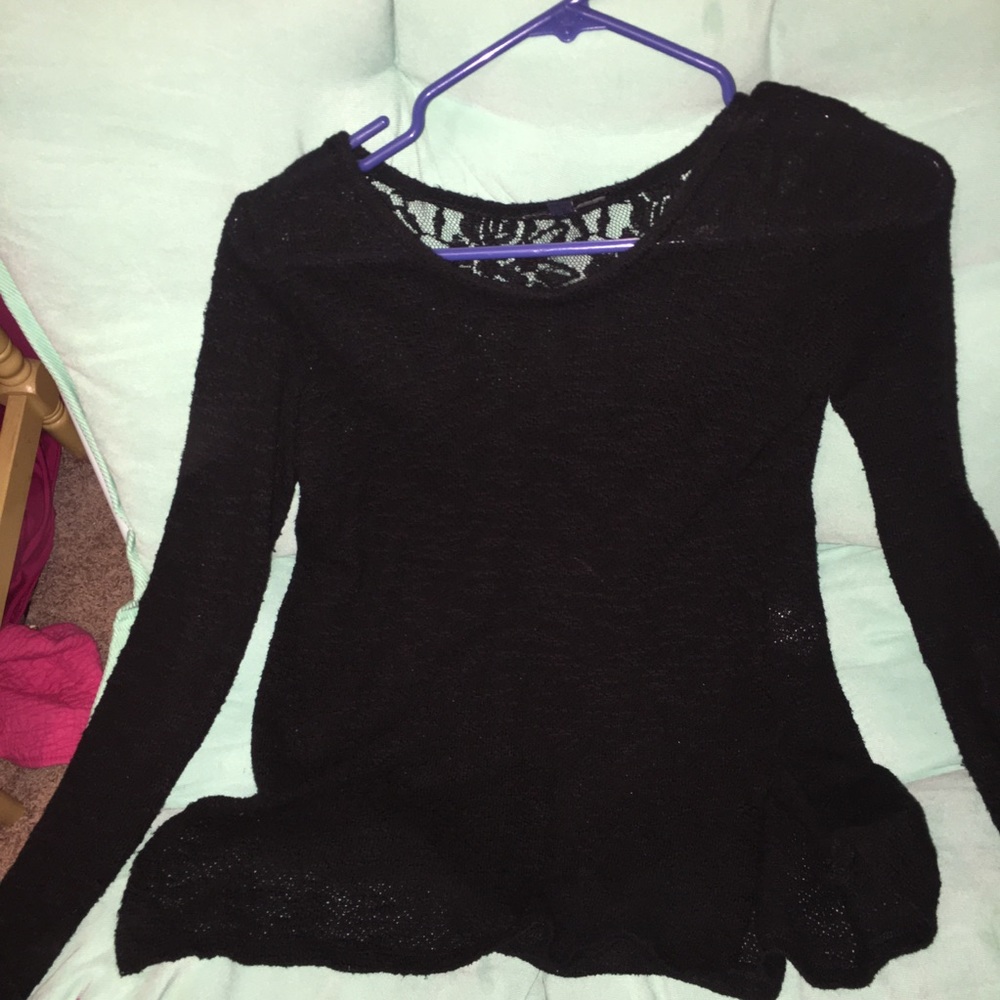 AE lace long sleeve